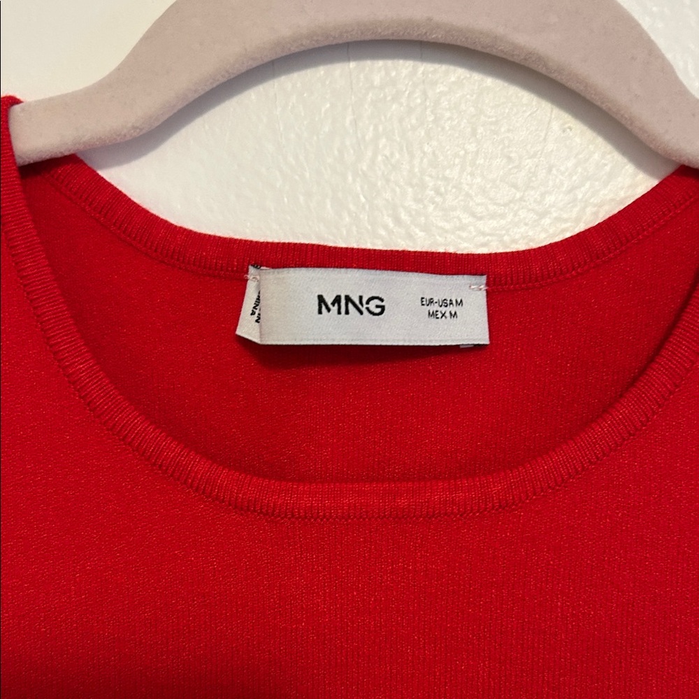 Mango Red Crop Top - Picture 2 of 5
